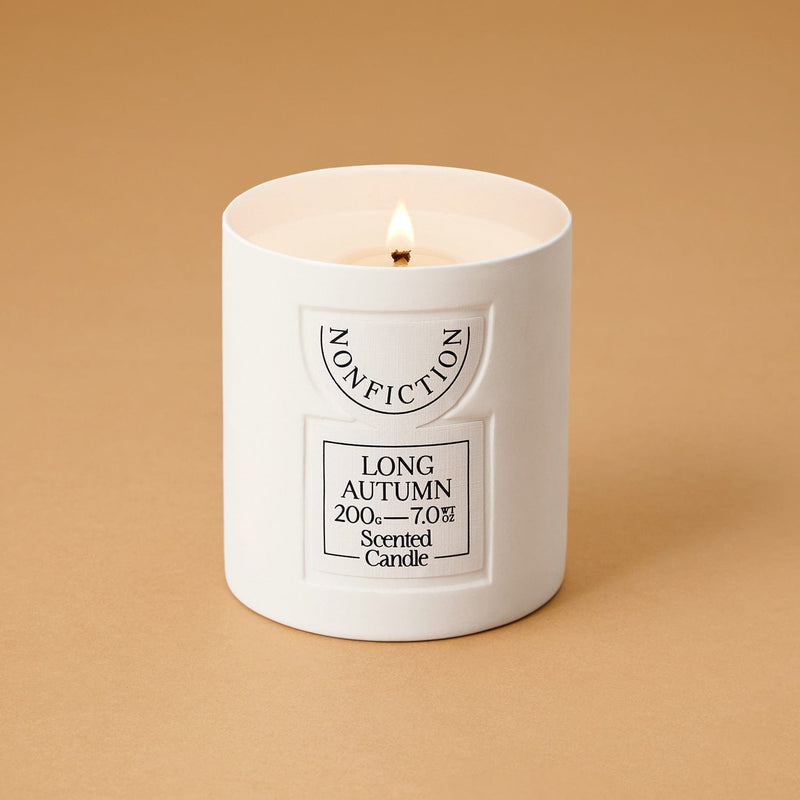 NONFICTION Candle 200G LONG AUTUMN Scented Candle