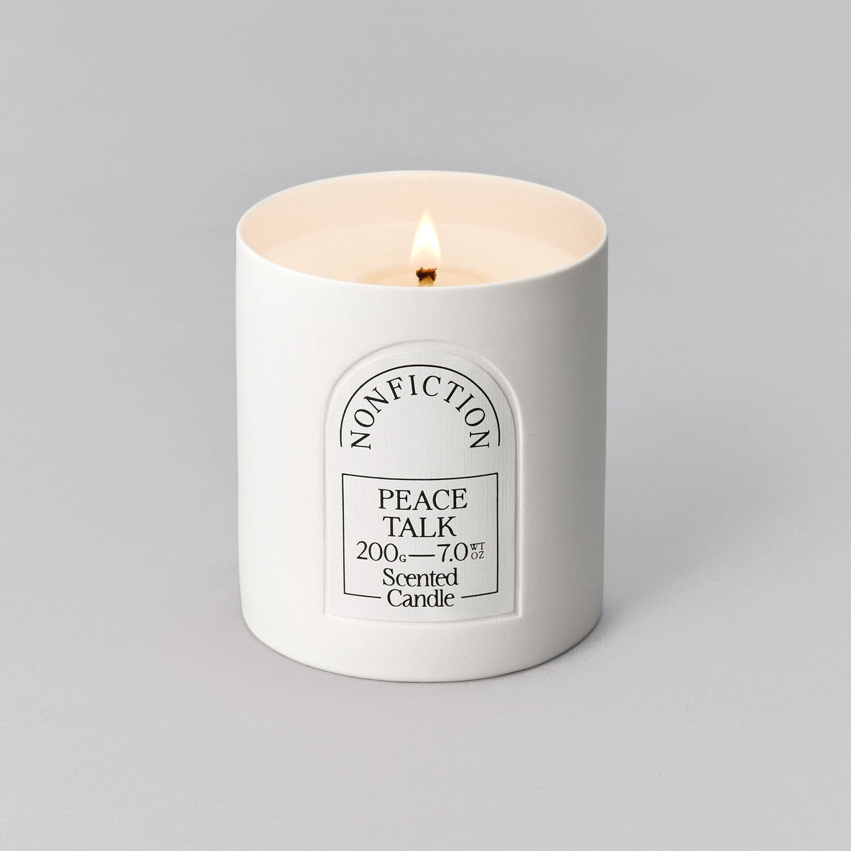 NONFICTION Candle 200G PEACE TALK Scented Candle