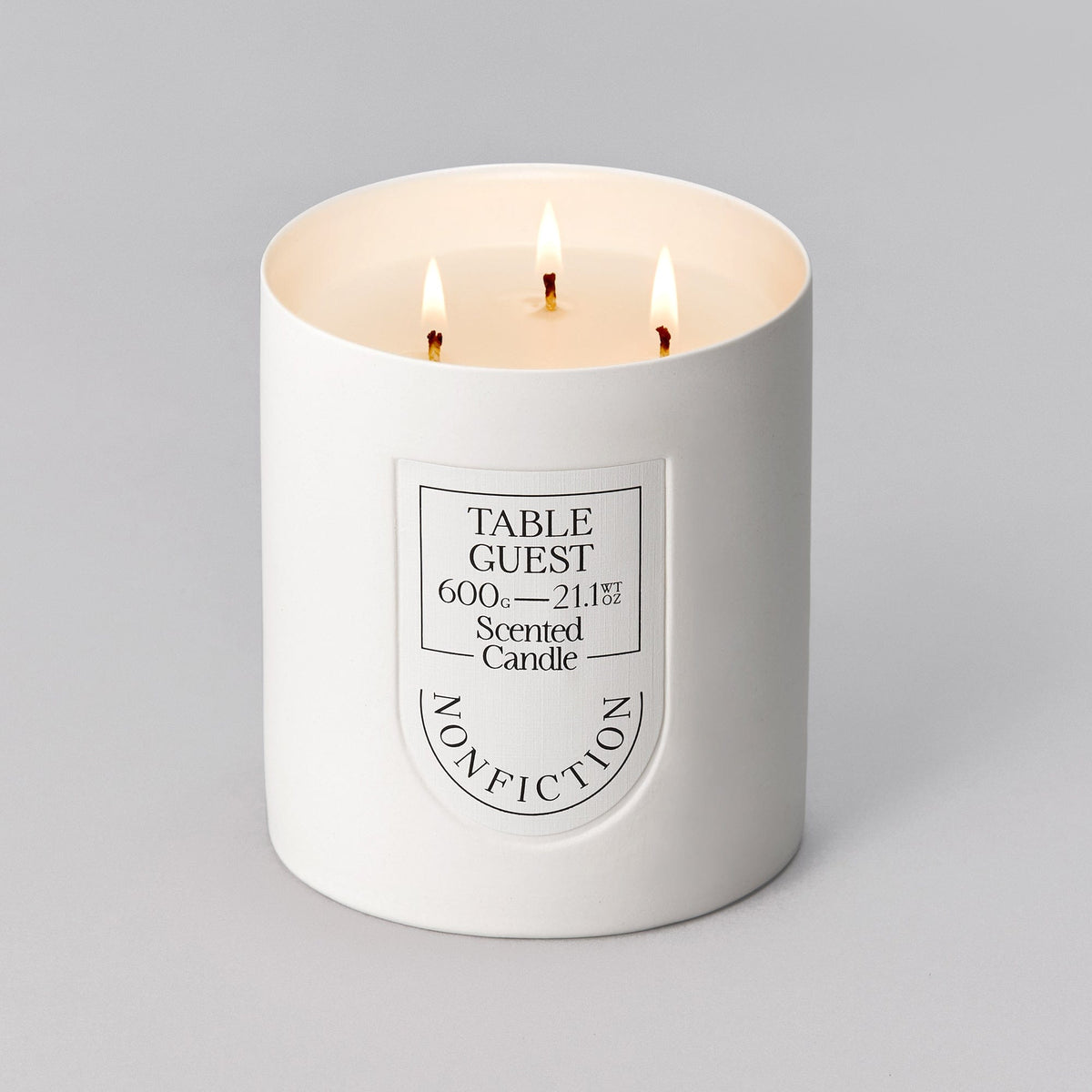 NONFICTION Candle 600G TABLE GUEST Large Scented Candle