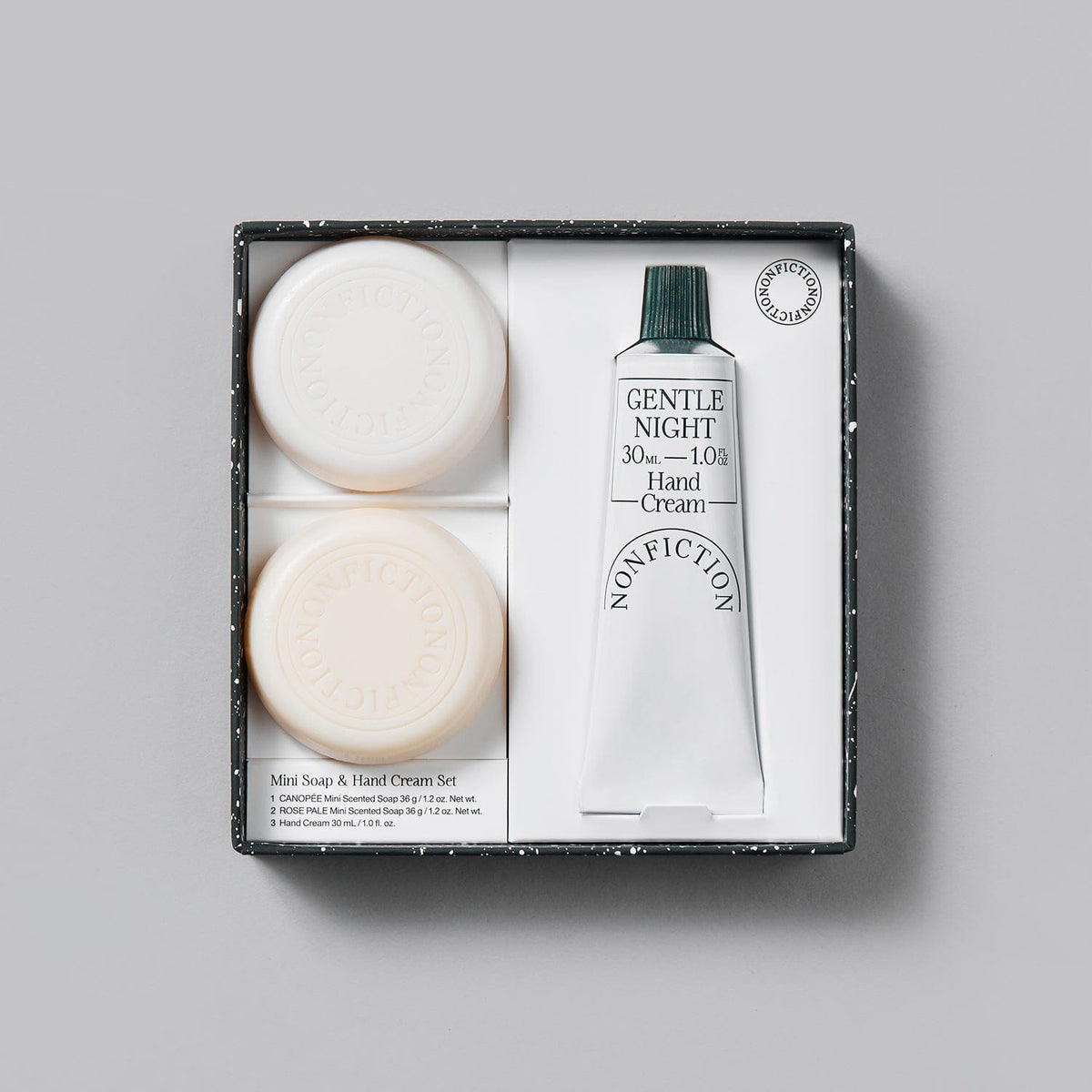NONFICTION DefaultBundle:6794031202351:6893317521455 Mini Soap&Hand Cream Set