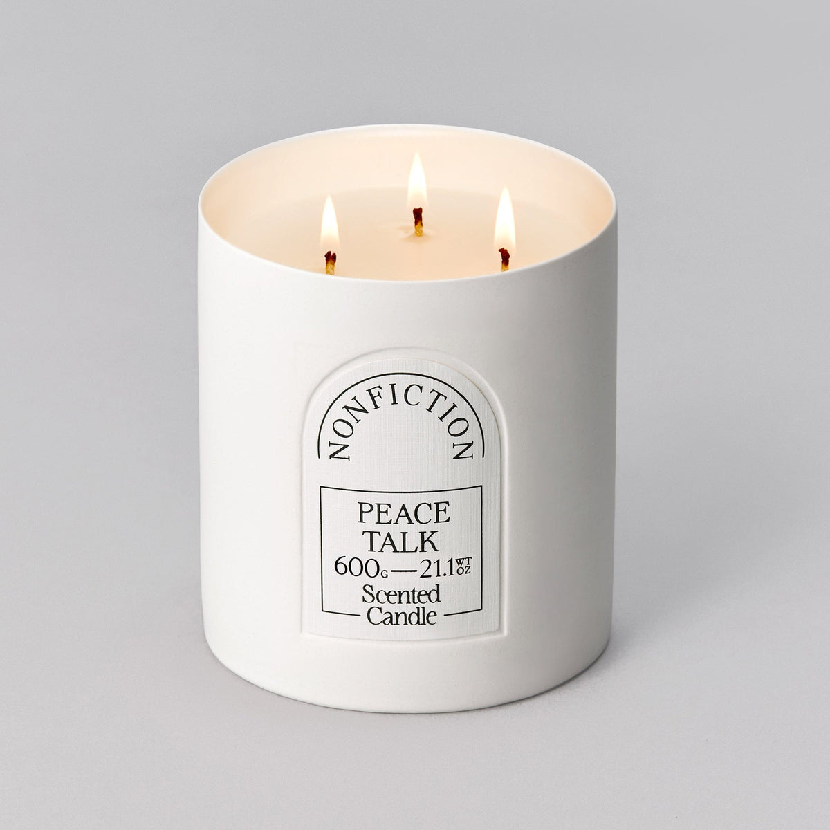 NONFICTION DefaultBundle:7170418638895:6893317521455 PEACE TALK Large Scented Candle