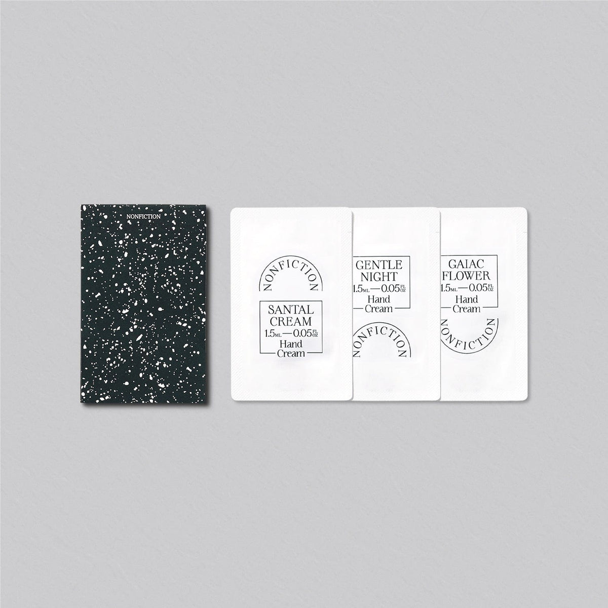 NONFICTION DefaultBundle:8854707142936:6893317521455 Hand Cream Sample Kit