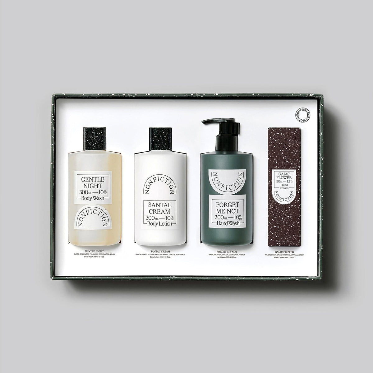 NONFICTION Gift Set 300ml / 300ml / 300ml / 50ml NONFICTION Best Gift Set