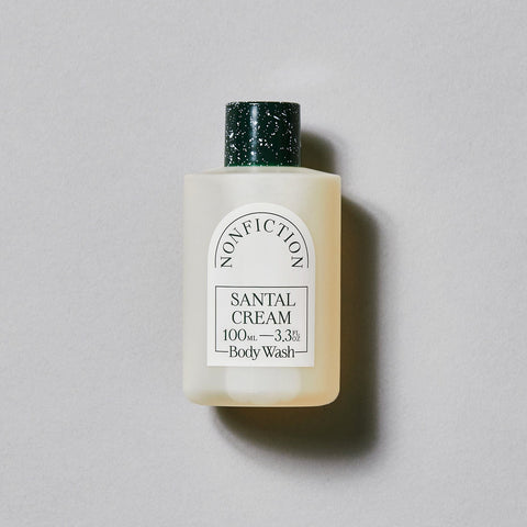 Santal Cream Travel Body Wash 100ml | NONFICTION Beauty