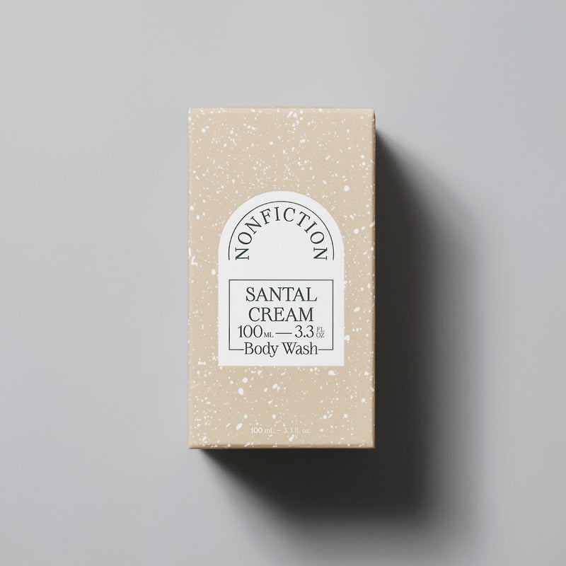 Shop NONFICTION’s Santal Cream Travel Body Wash. Travel kit-sized body wash for your journey. With a perfect water-oil balance, soothes and protects the skin.